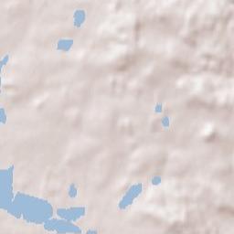 Dřiteň Terrain Map