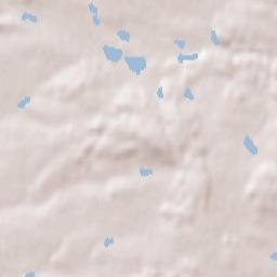 Okres Třebíč Terrain Map
