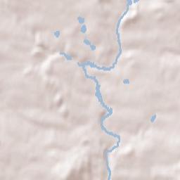 Dačice Terrain Map