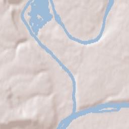 Éragny Terrain Map
