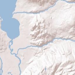 Oroville Terrain Map