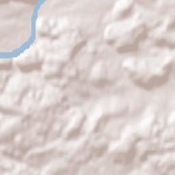 Teugn Terrain Map