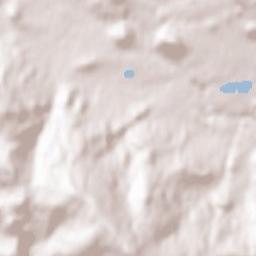 Křemže Terrain Map