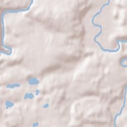 Kamenný Újezd Terrain Map