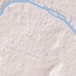 Paris, France Terrain Map