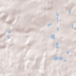 Trhové Sviny Terrain Map