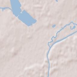 Lužice Terrain Map