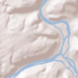 Custines Terrain Map