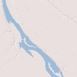 Bottineau County Terrain Map