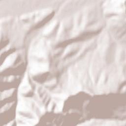 Porohy Terrain Map