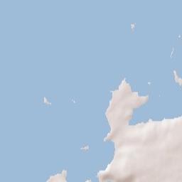 Landéda Terrain Map