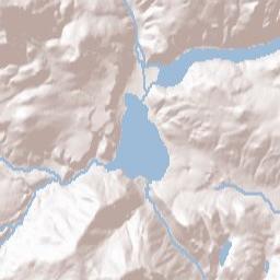 Okanogan County Terrain Map