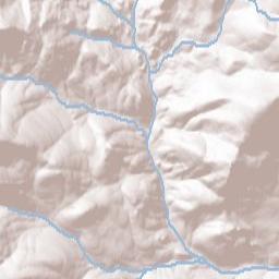 Ferry County Terrain Map