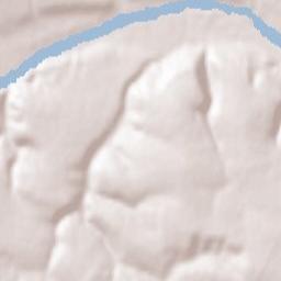 Serebriya Terrain Map