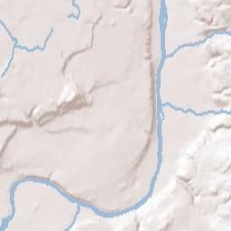 Omak Terrain Map