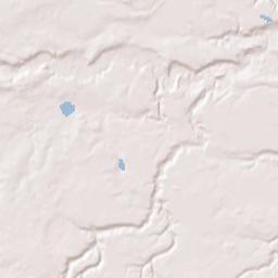 Blaine County Terrain Map