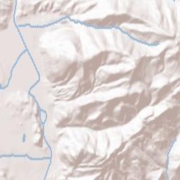 Stevens County Terrain Map