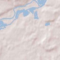 Montigny-sur-Loing Terrain Map
