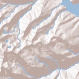 Flathead County Terrain Map