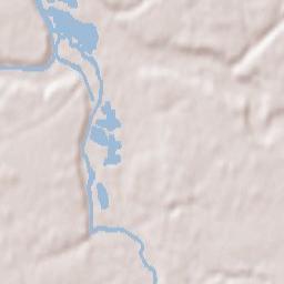 Dordives Terrain Map