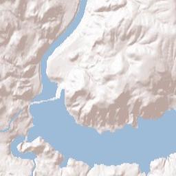 Coulee Dam Terrain Map