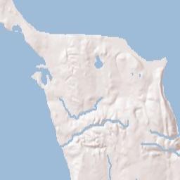 Hansville Terrain Map