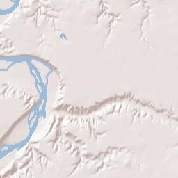 Chouteau County Terrain Map