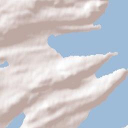Carbonear Terrain Map