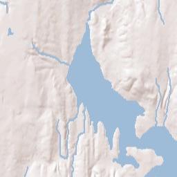 Front at King Olaf Vei (across from Jensen) Terrain Map