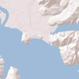 4301-4399 East Coeur D'Alene Lake Drive Terrain Map