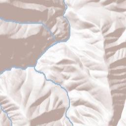 Sanders County Terrain Map