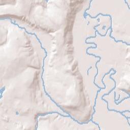 Ames Lake Terrain Map
