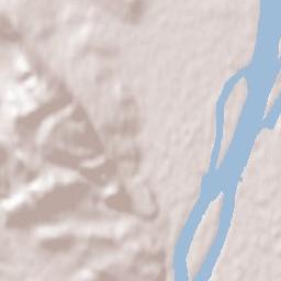 Budapest II. kerület Terrain Map
