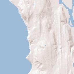 3451-3599 48th Avenue Southwest, Seattle Terrain Map