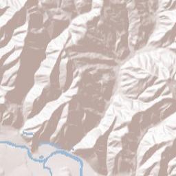 Cashmere Terrain Map