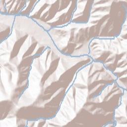 Osburn Terrain Map