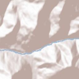 Eben im Pongau Terrain Map