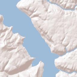 110 North Coeur d'Alene Avenue, Harrison Terrain Map