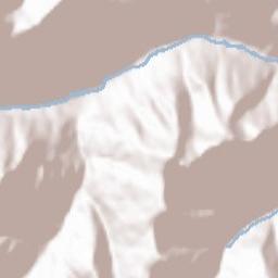 Saalbach Terrain Map
