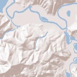 Saint Maries Terrain Map