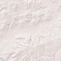 Mercer County Terrain Map