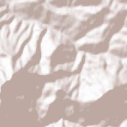 Comuna Tiha Bârgăului Terrain Map