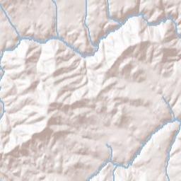 Benewah County Terrain Map