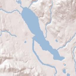 Seeley Lake Terrain Map
