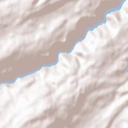 La Chaux-de-Fonds District Terrain Map