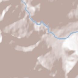 Politischer Bezirk Tamsweg Terrain Map