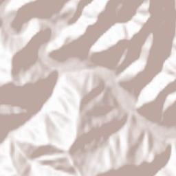 Comuna Poiana Teiului Terrain Map