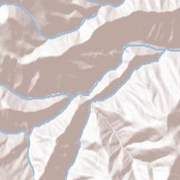 Mineral County Terrain Map