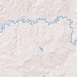 Oliver County Terrain Map