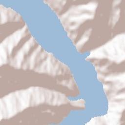 Comuna Hangu Terrain Map